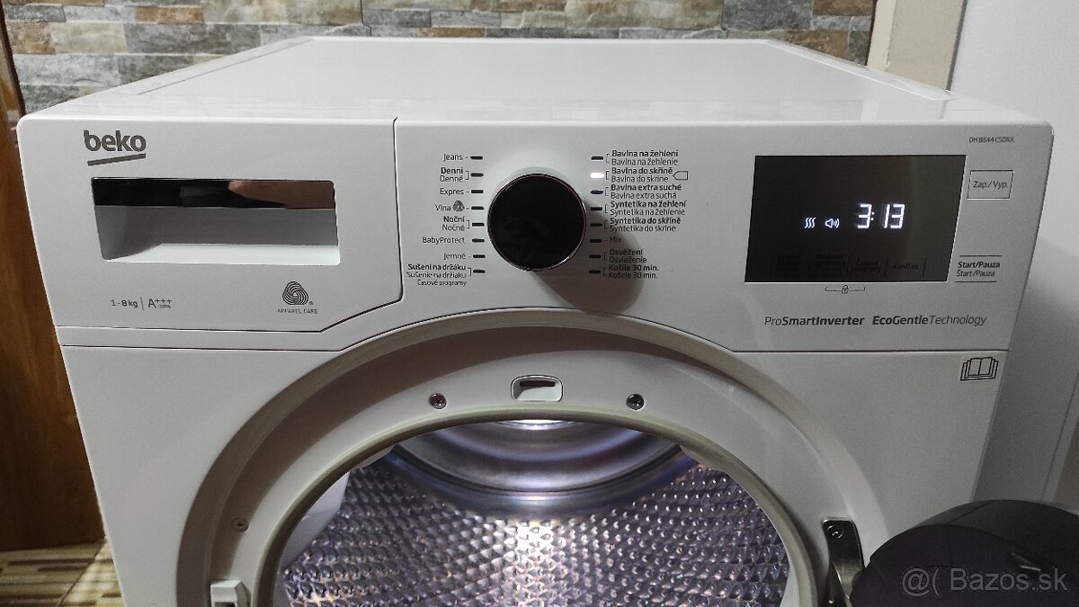 Predám sušičku prádla BEKO DH8644CSDRX - 6
