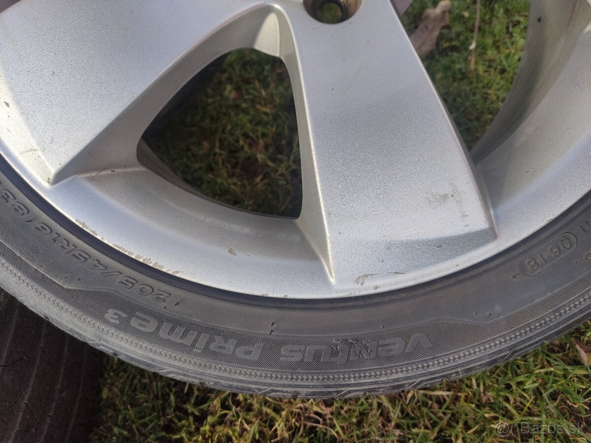 Predám hliníkové disky ŠKODA R16 - 6