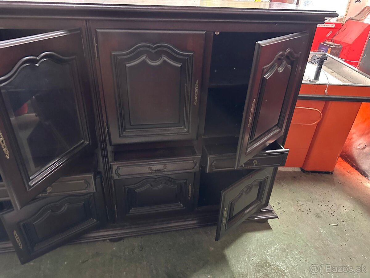 Skriňa z masívu - holandský nábytok - 6