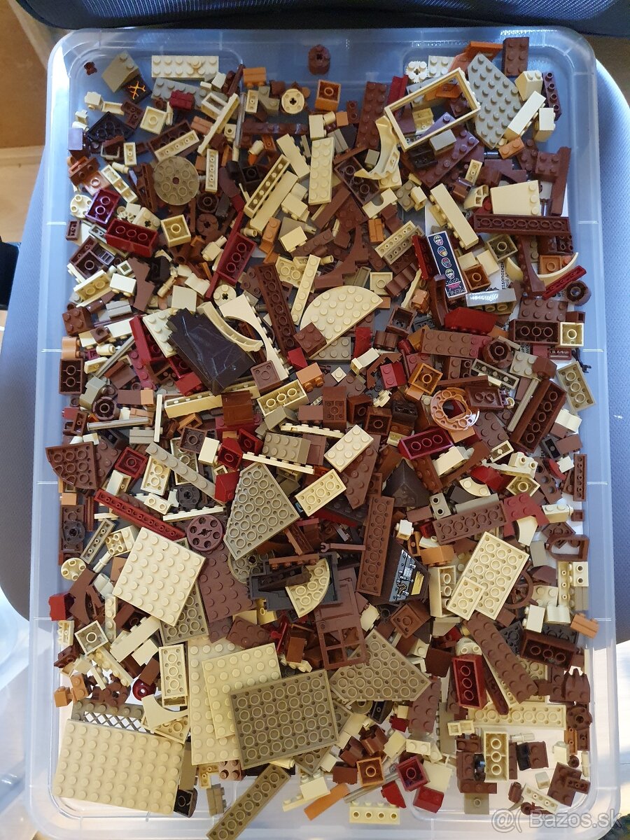 Lego mix 9.2 kg + navody - 6