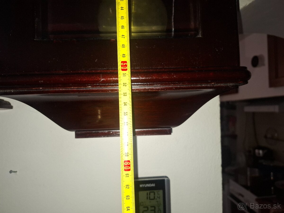 Predám funkčné Klembové starožitné štvrťbicie hodiny JUNGHAN - 6