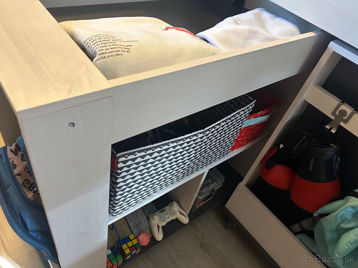 Detská poschodová posteľ VOX s úložnými priestormi - 6