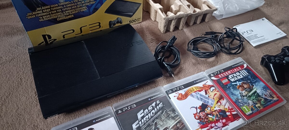 Ps3 super slim s hrami - 6