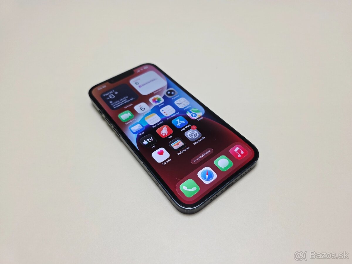 Predám Apple iPhone 14 128gb MIDNIGHT BATERKA 100% - 6