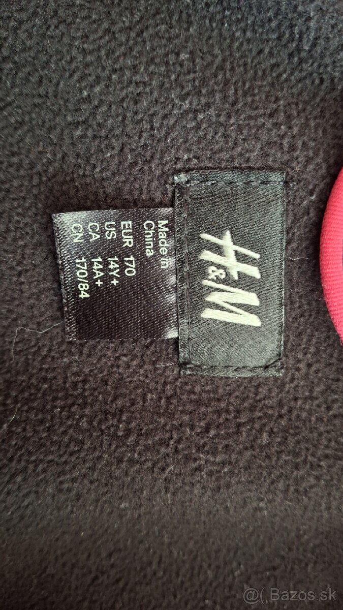 Dievčenská softshellovátmavošedá bunda.H&M.. - 6