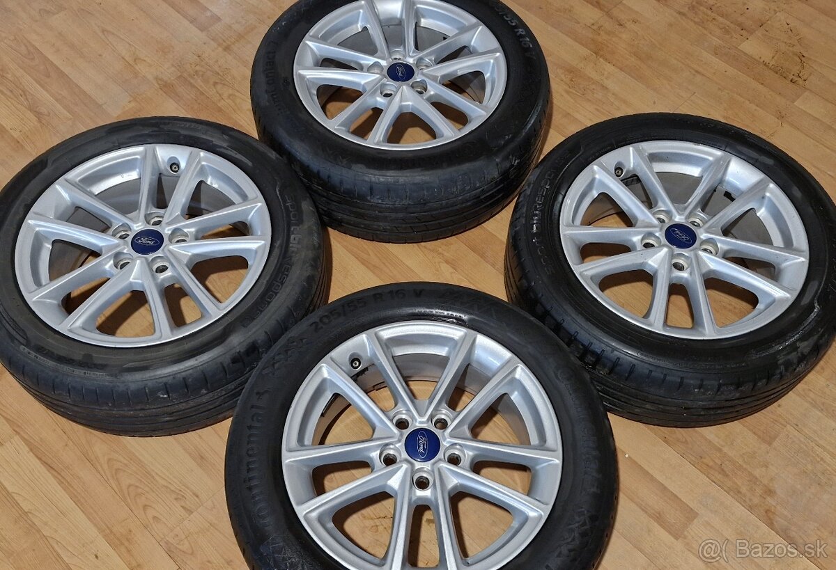 Predám alu. disky Ford 5x108 R16 - 6