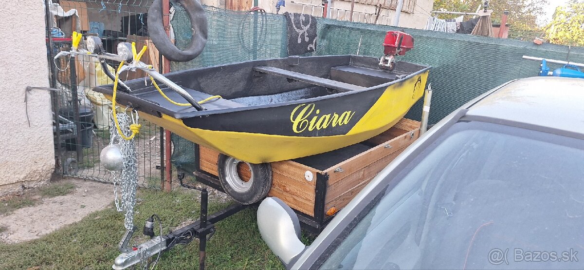 Predám laminatovy čln na ryby - 6
