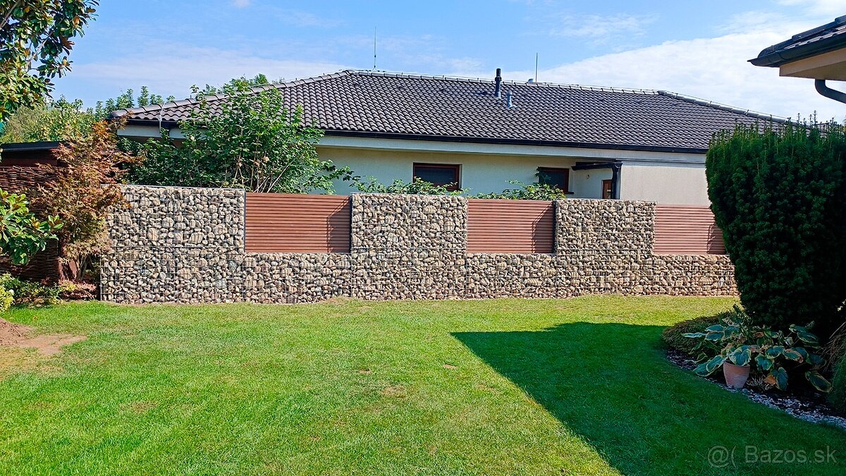 Gabiónové ploty a múry na mieru - 6