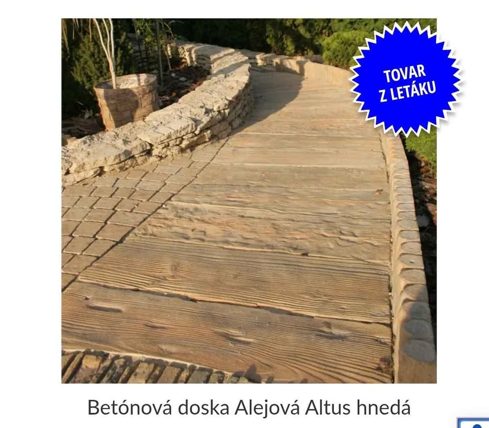 Betonova doska hneda_zahrada dlažba - 6