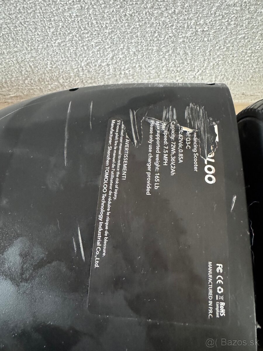 Hoverboard Tomoloo Q3-C s Bluetooth - 6