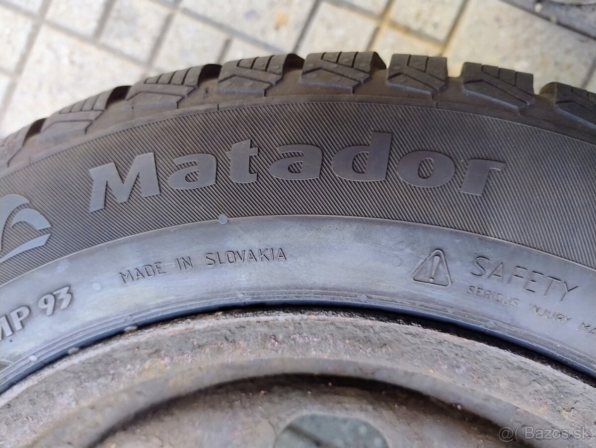 Zimné pneumatiky na diskoch Matador Nordicca 185/60 R14 - 6