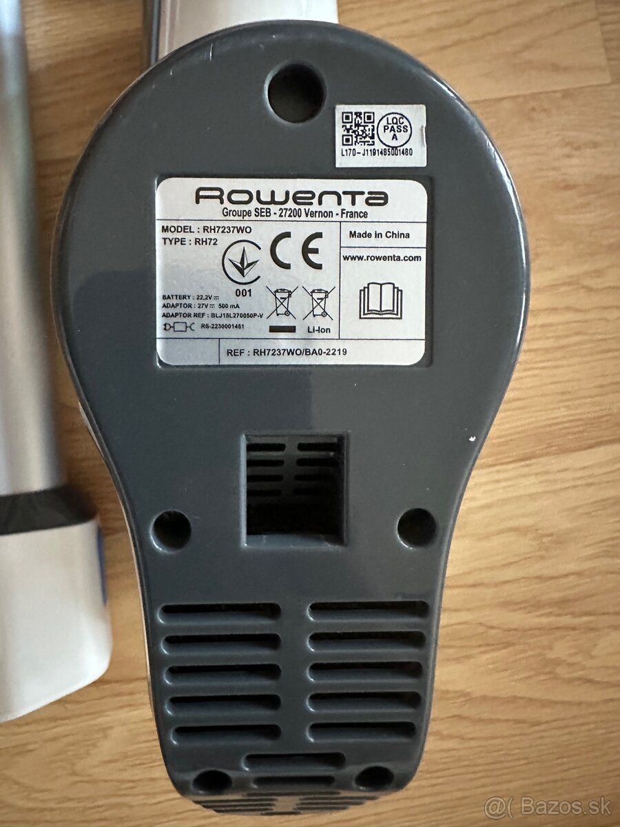 Tyčový aku vysavač Rowenta - 6