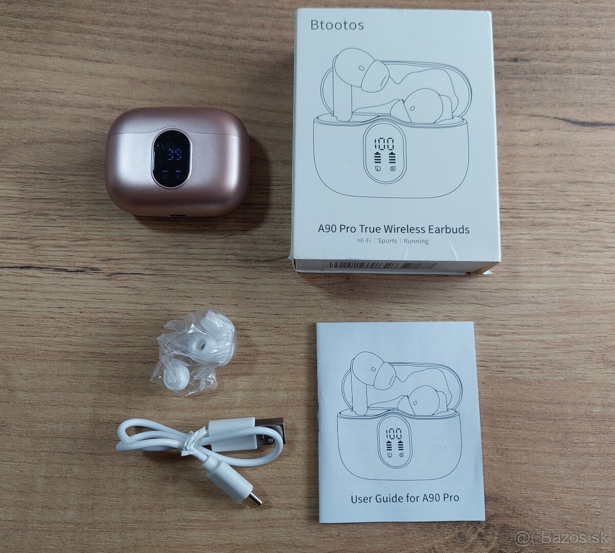 Bezdrôtové slúchadlá Btootos A90 Pro – Bluetooth 5.4, ENC - 6