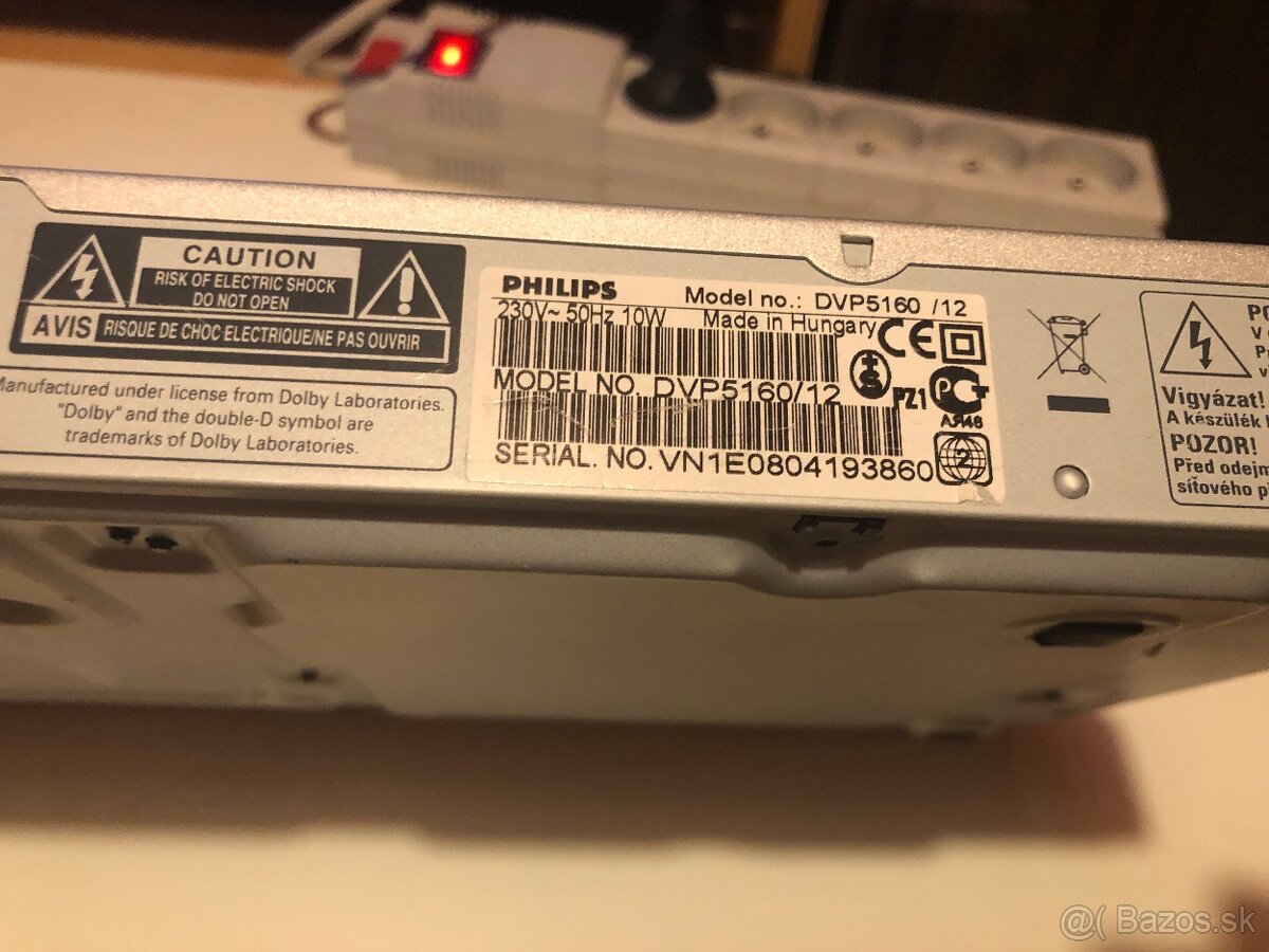 Predám funkčný DVD prehrávač PHILIPS za 18e - 6