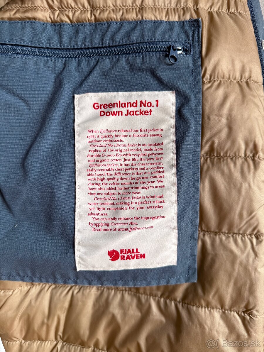 Paperová bunda Fjallraven Greenland No.1 Down Jacket M - 6