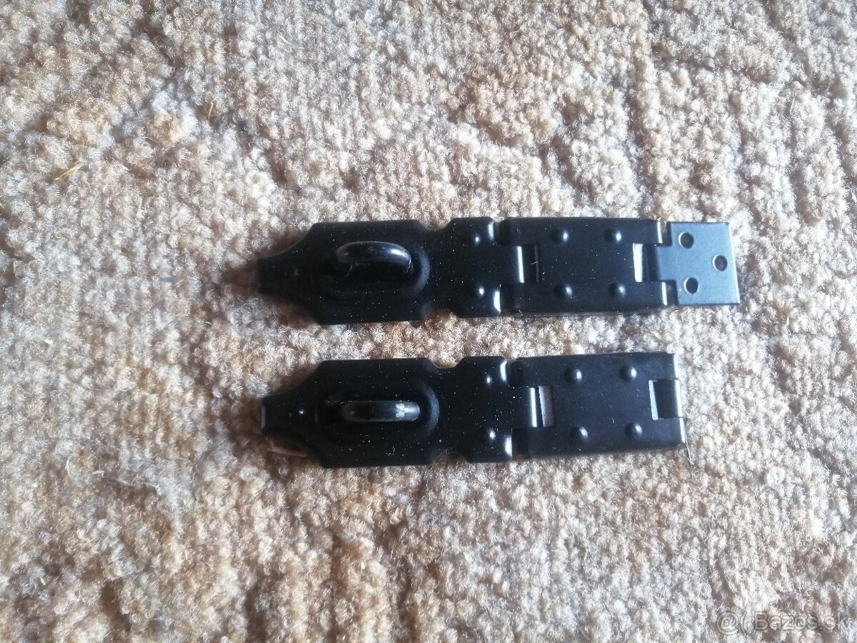 zástrč 2x 140x55x5mm, kolieska - 6