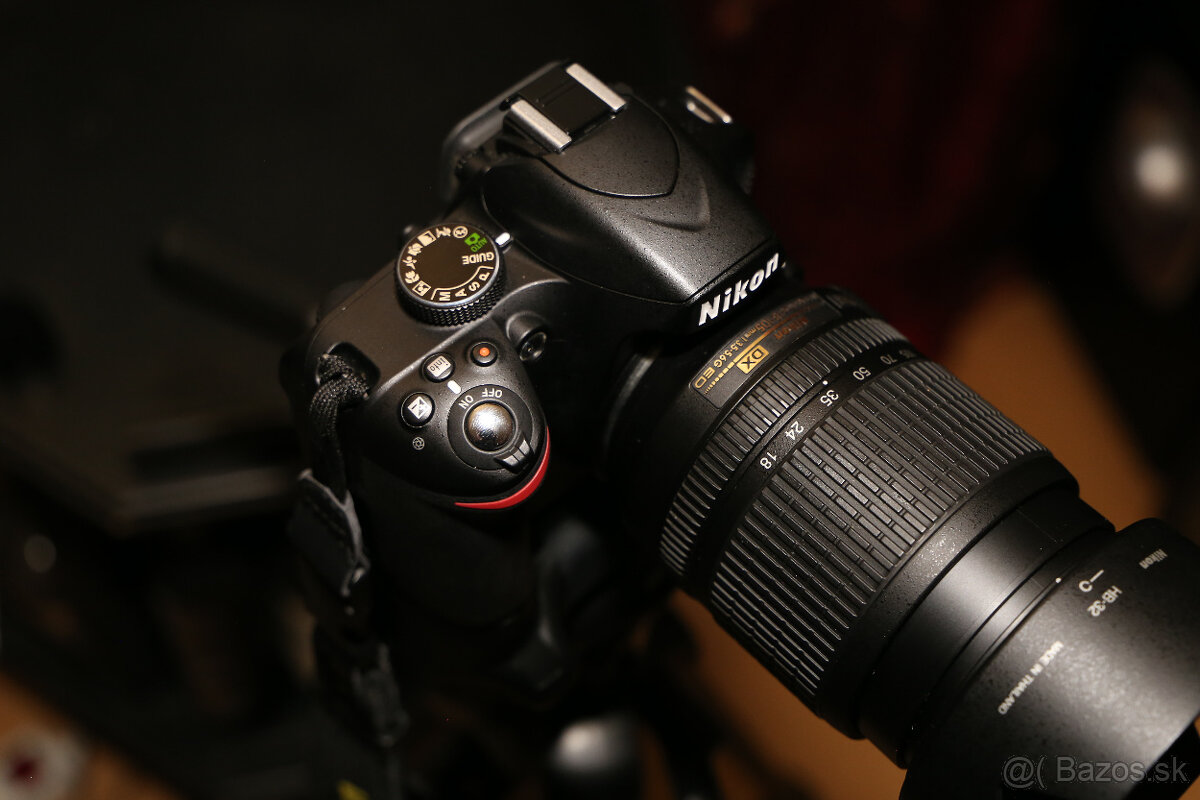 Nikon D3200 24Mpx + Objektiv Nikon DX 18-105mm / SET - 6