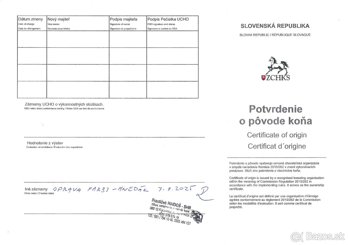 Predám skvelého 2-ročného ST žrebca - 6