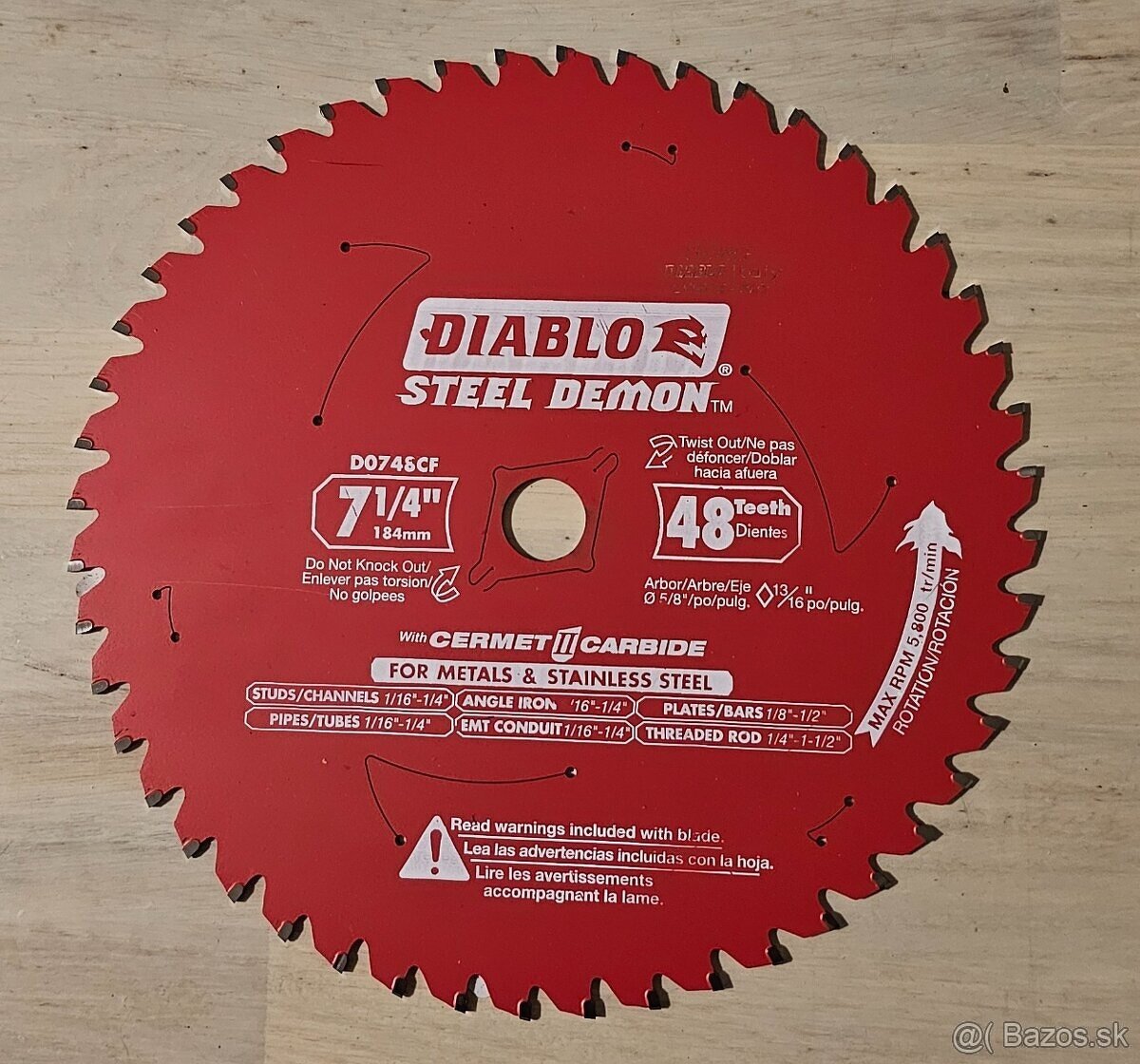 Diablo kotúče KARBID - 6