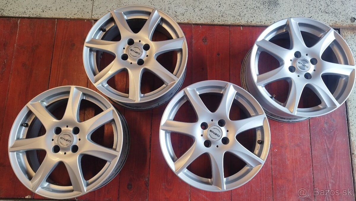 4ks hliníkové disky 16", ENZO - 6