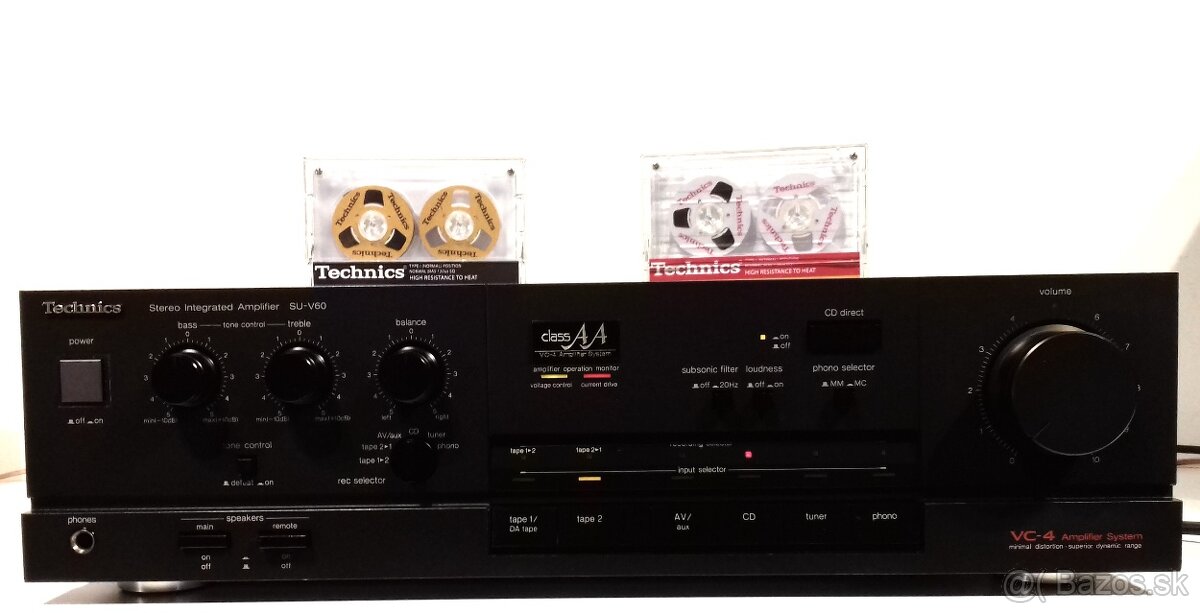 ClassAA spickovy 560W zosilnovac TECHNICS SU-V60 JAPAN, AZ18 - 6