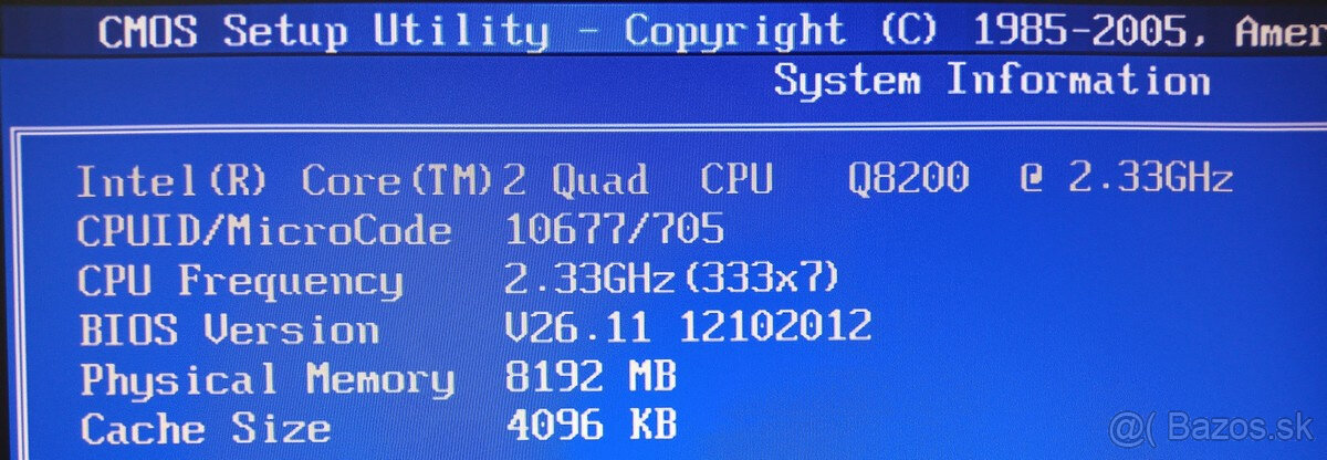 MSI G41M-P28 Core 2 Quad Q8200 (2.33GHz), 8GB DDR3 1333MHz - 6