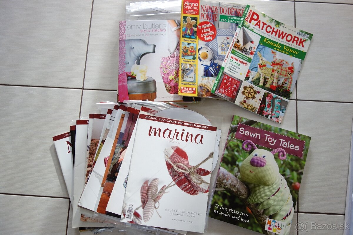 Šijací stroj Lucznik mini + časopisy na šitie - 6