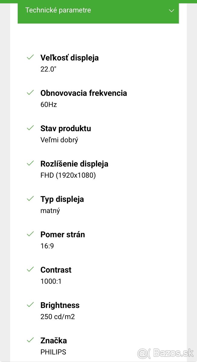 LCD Philips 22" 223V5L - 6