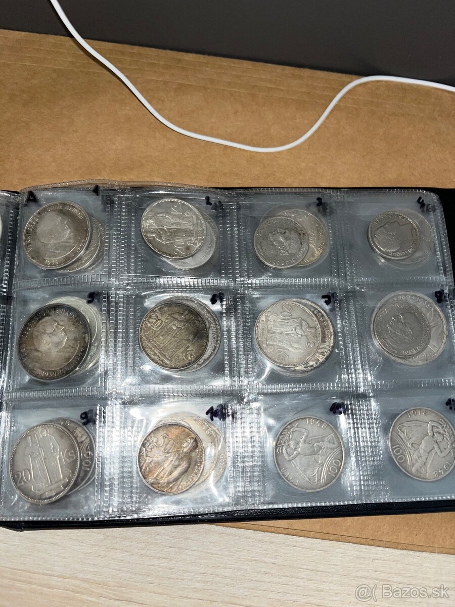 Strieborné mince - 6