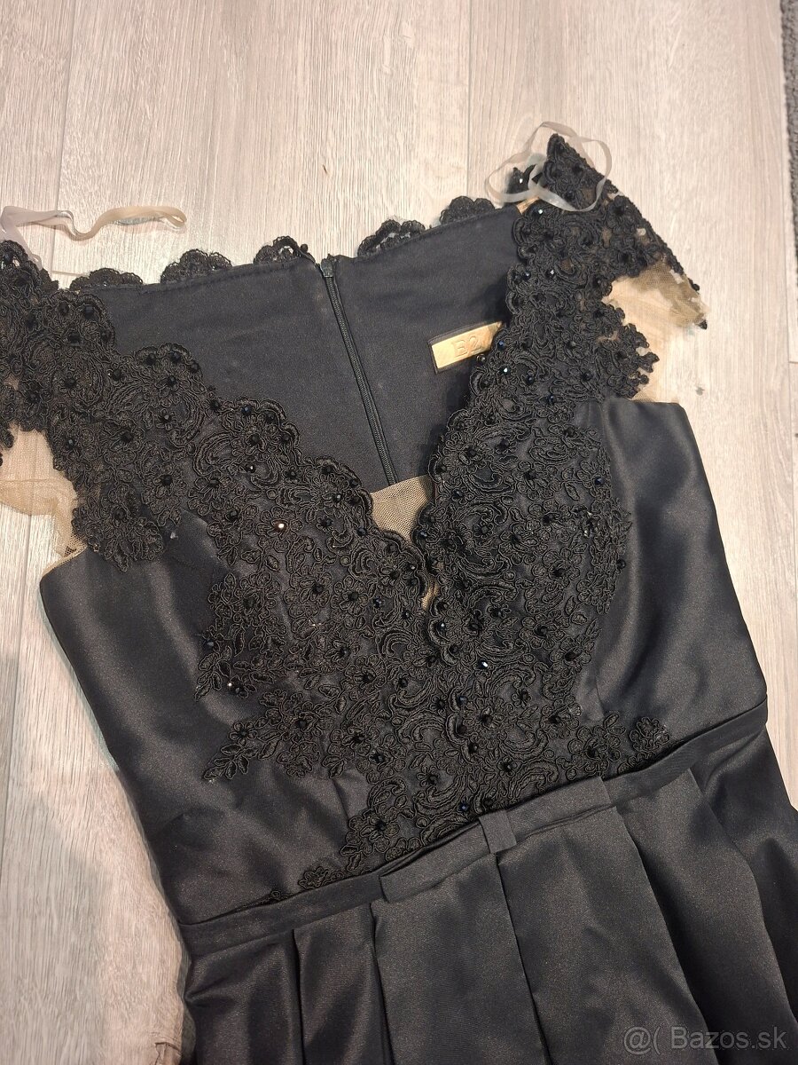 Cierne spolocenske saty - 6