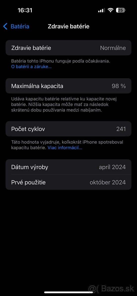 iPhone 15 Pro White titanium 256gb - 6