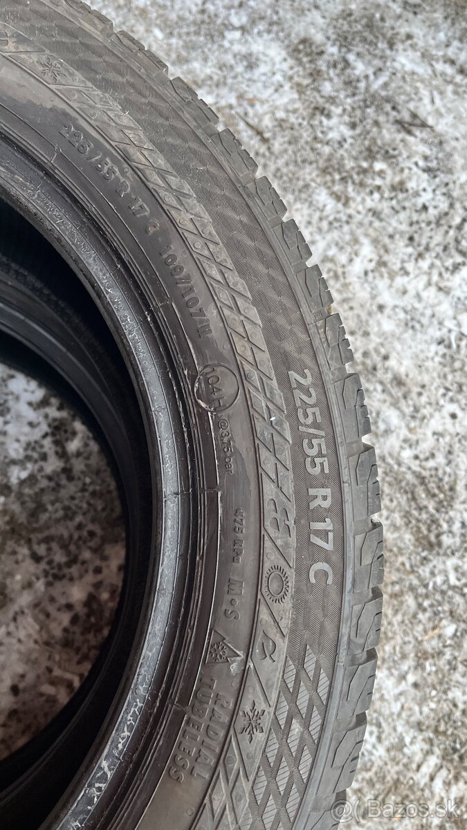 2X pneu 225/55 r17 c - 6