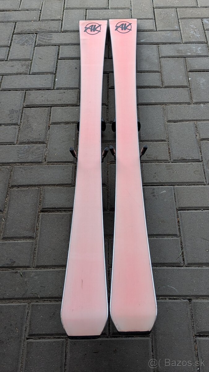 Dámské prémiové švýcarské lyže AK PINK, 158cm - 6