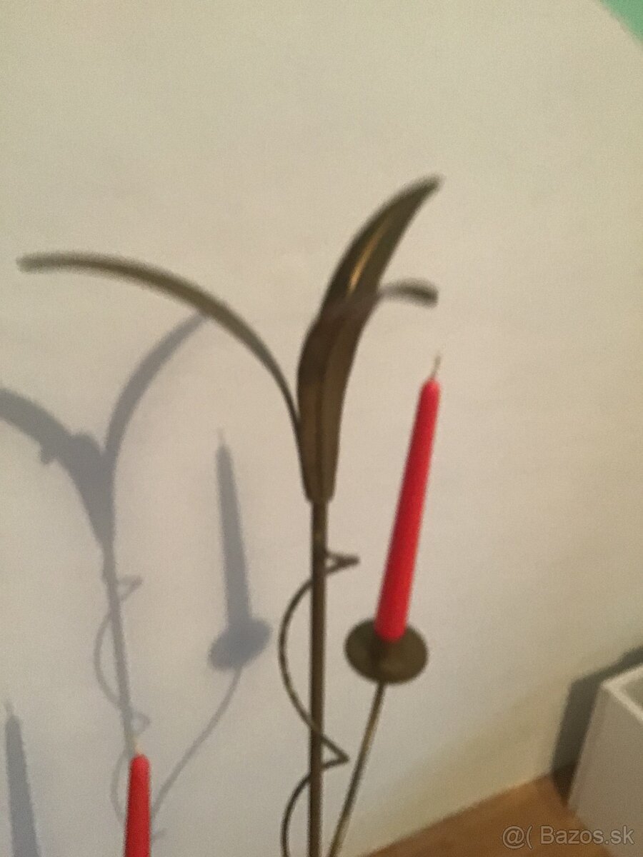 KOVOVý VYSOKý SVIETNIK - 6