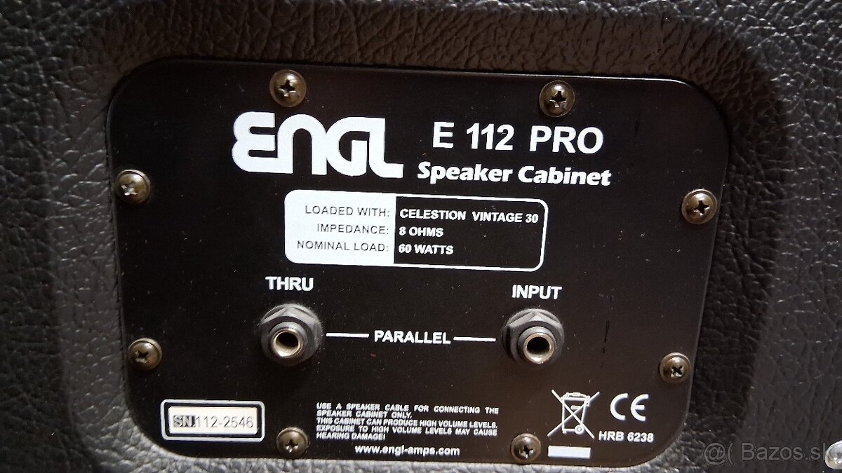 Marshall JCM600, Engl 112 - 6