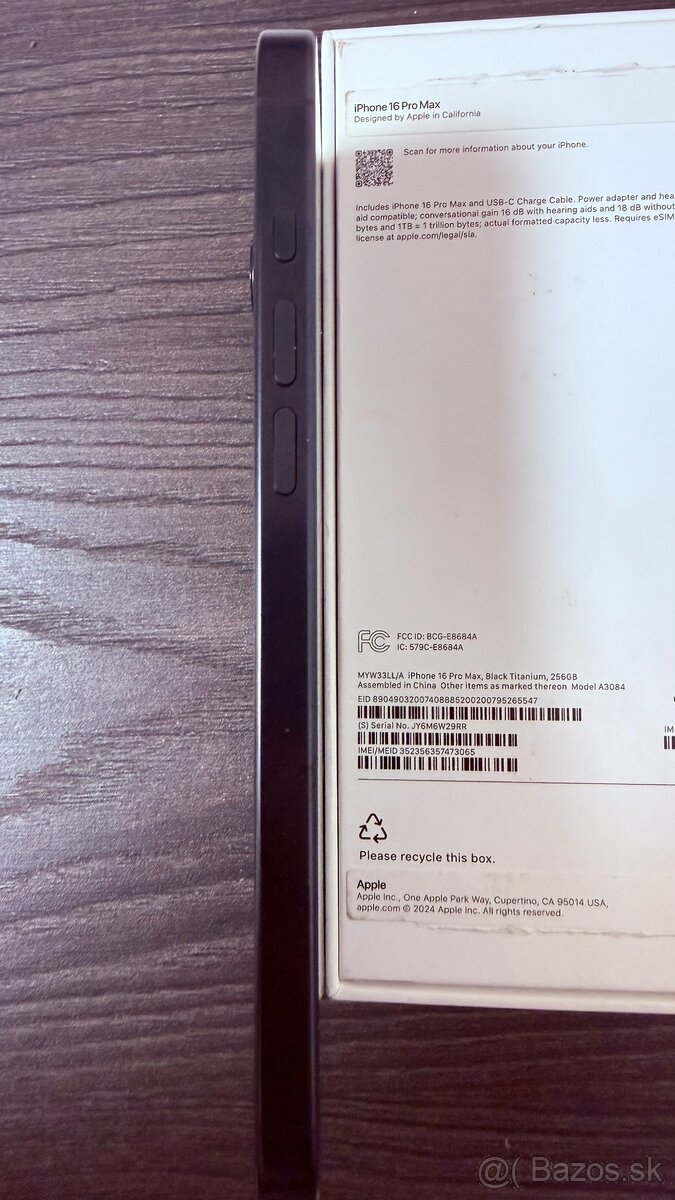 I Phone 16 pro MAX 256 - 6