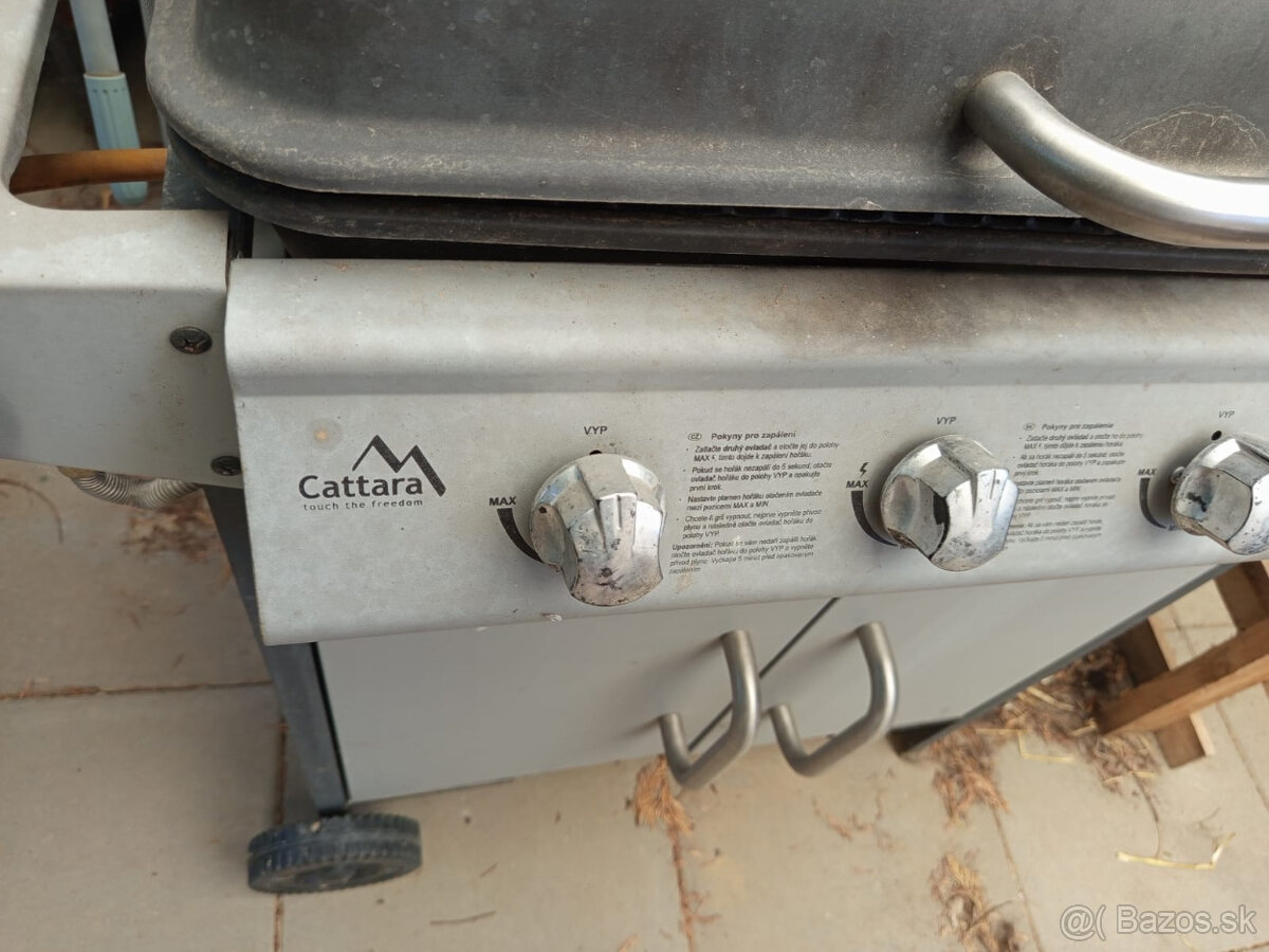 Gril CATTARA MASTER CHEEF 5 horakovy - 6