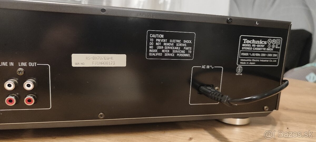 Technics RS-BX 707 kazetový deck - 6