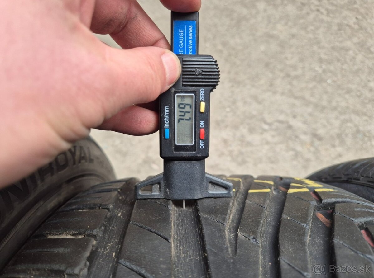 245/45 r17 letné 4 ks UNIROYAL dezén 8-7,5 mm - 6