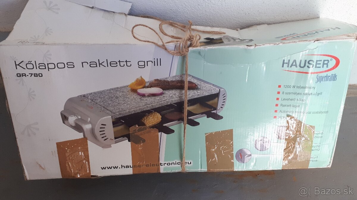 Predám elektrický gril s kamennou doskou - 6