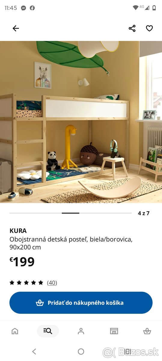 Posteľ IKEA Kura - 6