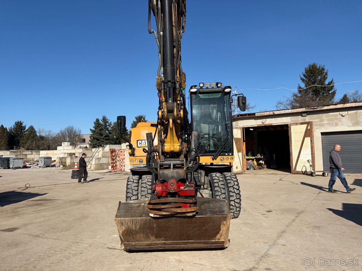 CAT M318F – ROTOTILT , kolesové rýpadlo - 6