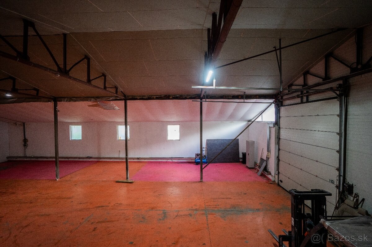 Na predaj výrobná a skladová hala o veľkosti 1.024m2 - 6