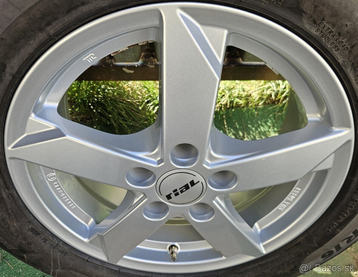 Atraktívne nemecké disky RIAL - 5x112 r16 - 6