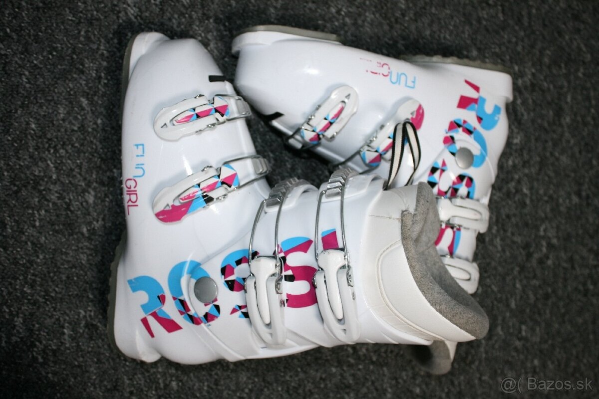 dievcenské lyže Rossignol 130 cm , Roces nastavitelne - 6