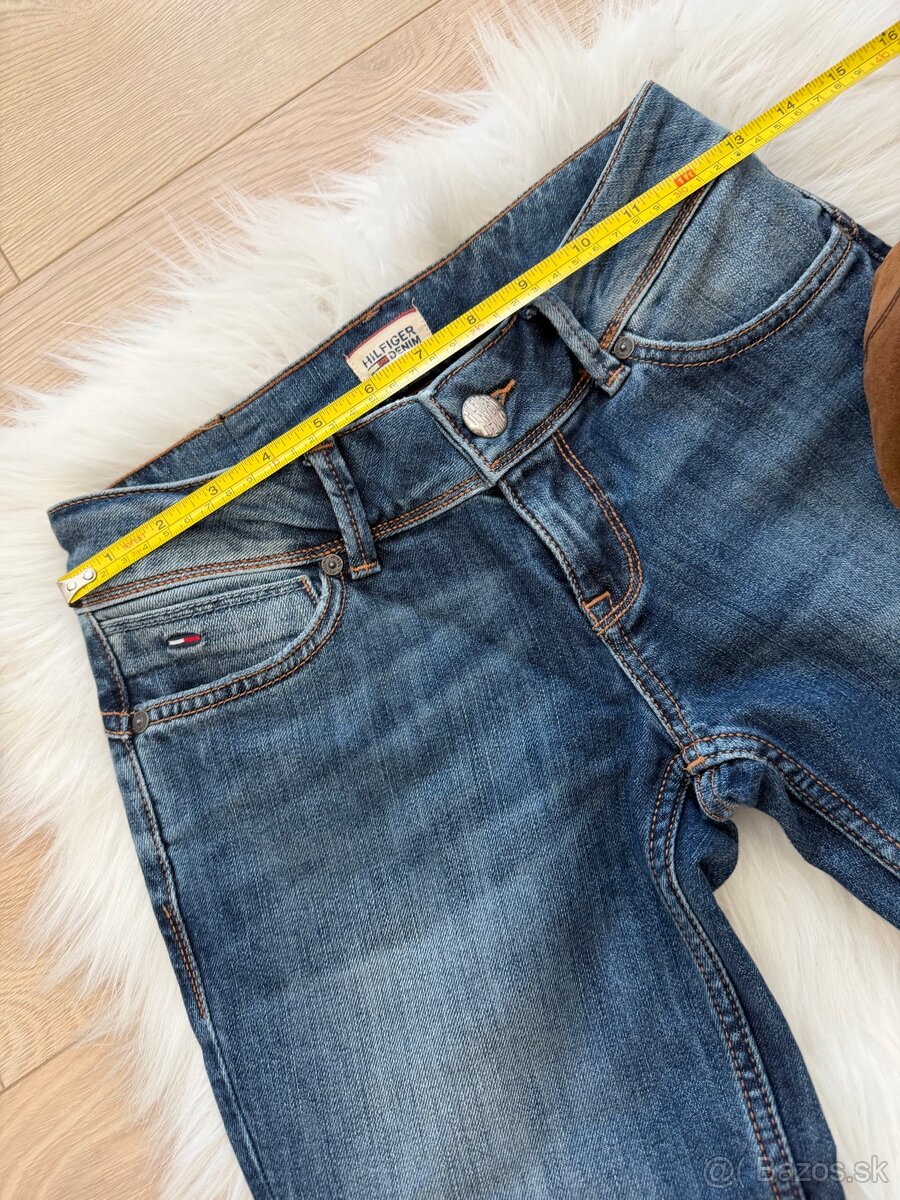 Dámske modré jeans Tommy Hilfiger - 6