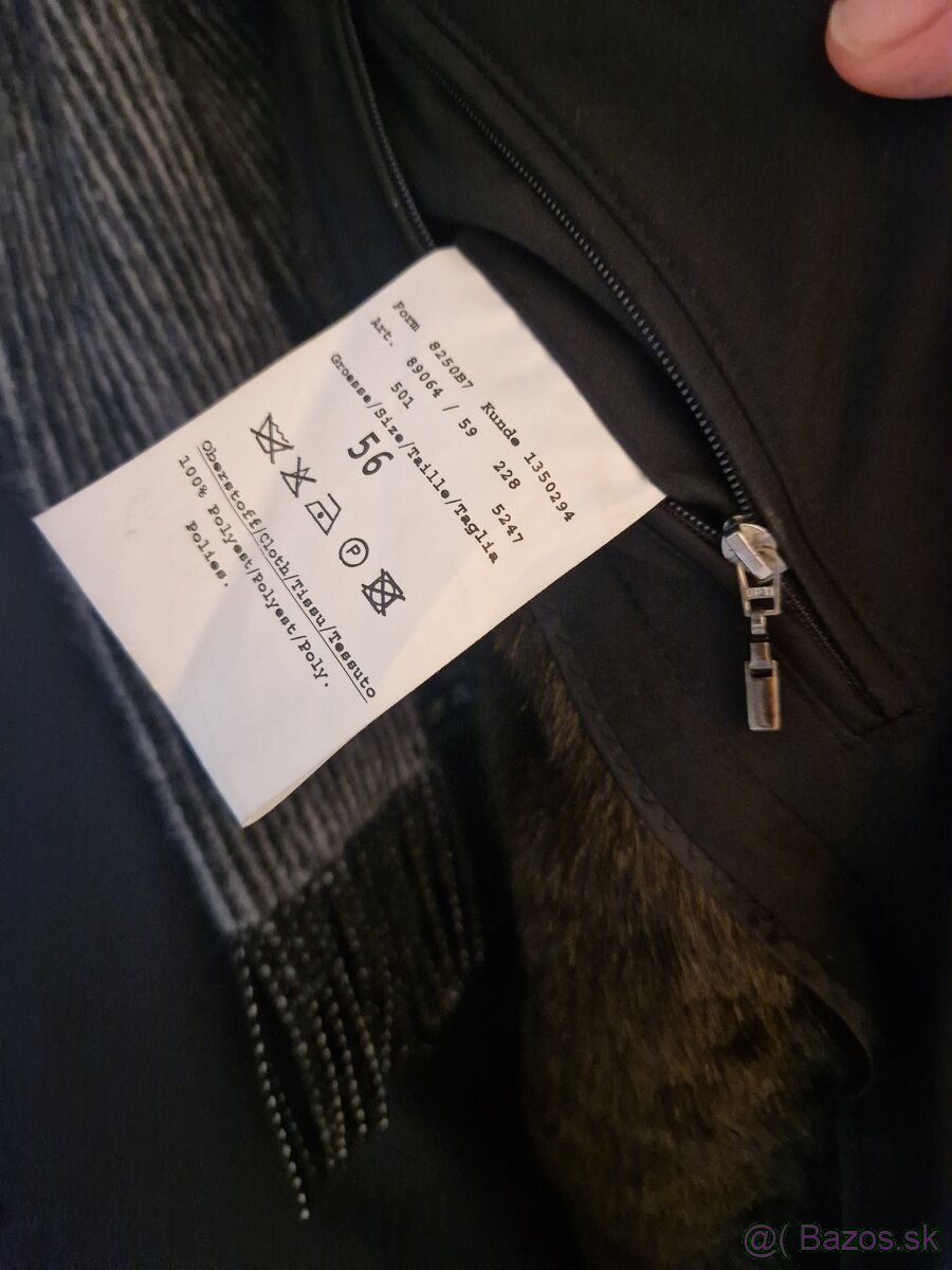 Pánský zimní kabát/plášť Bugatti TOP - (vel.56) XXL vyměním - 6