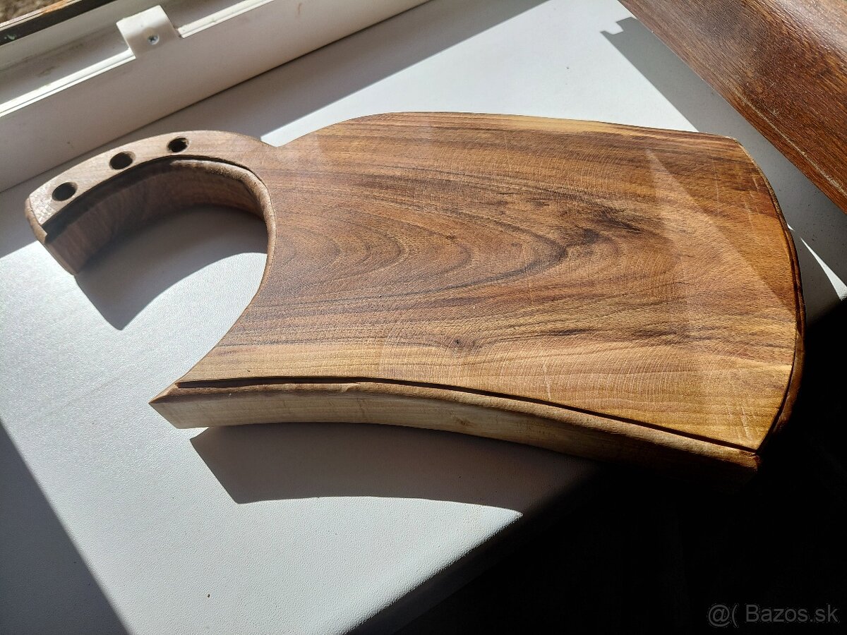 Dosky doska na krajanie orech čerešňa - 6