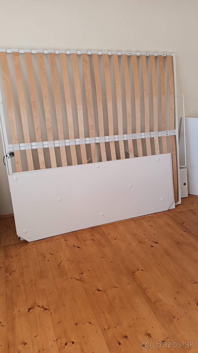 Manželská posteľ zn. Ikea Malm - 6