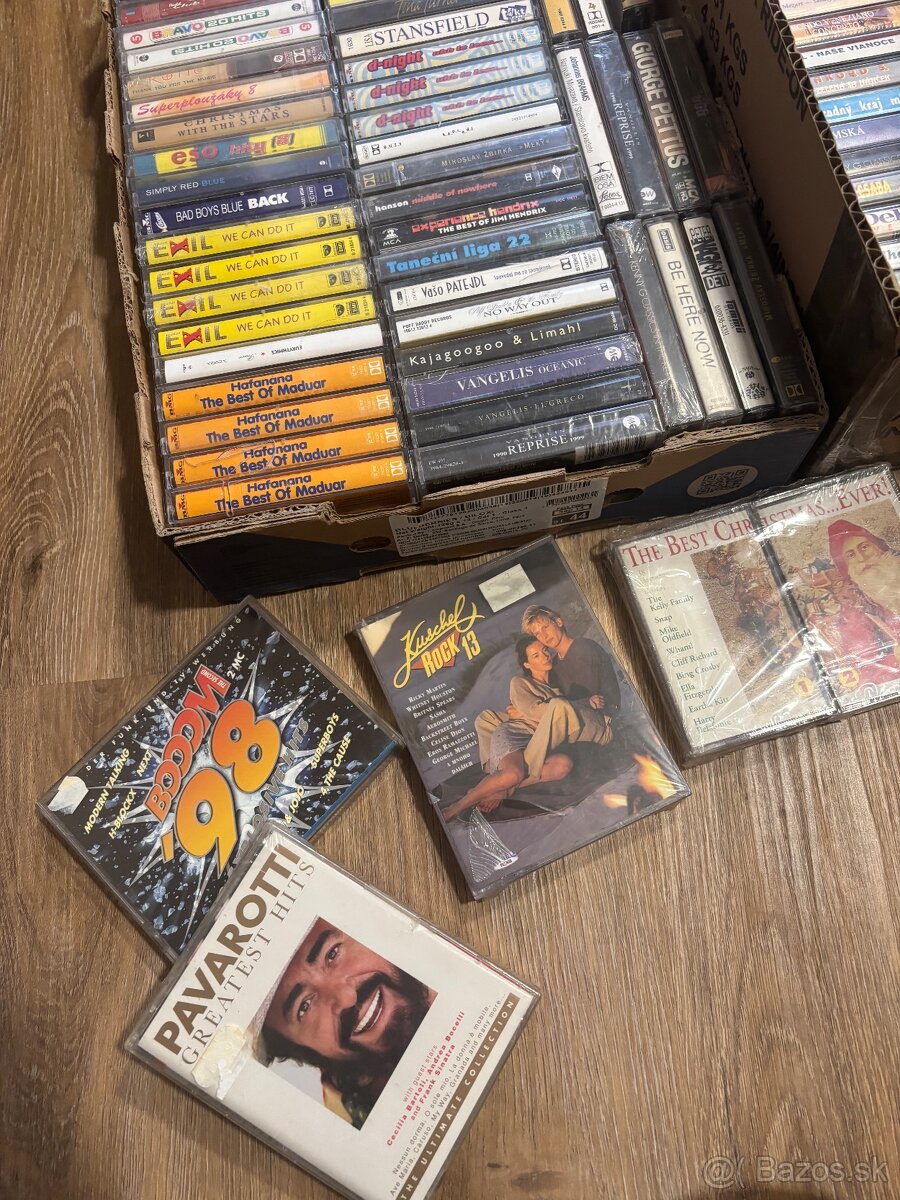 Originál zabalené aj nezabalené MC kazety - 6